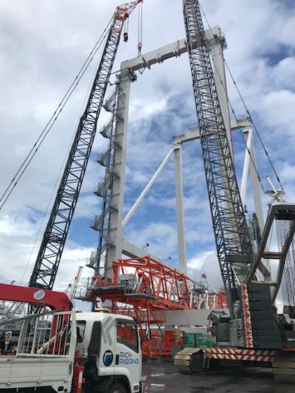 Tauranga Crane Build